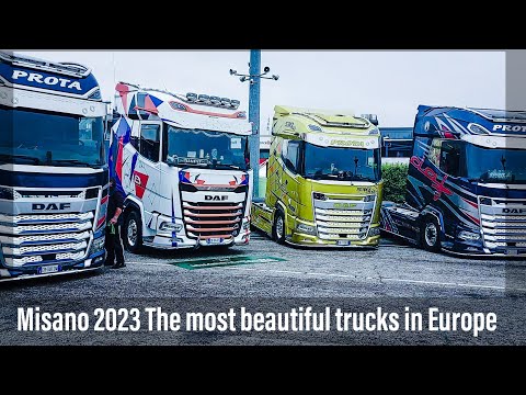 MISANO 2023 Weekend del Camionista Custom Trucks/Camion Decorati Trucks Show - Event start