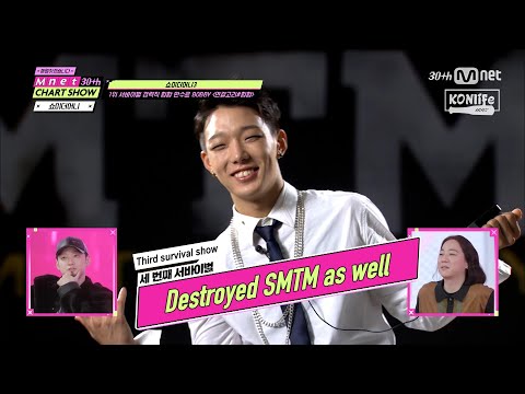 [ENG SUB] Bobby takes 1st place on MNET 30th Chart Show | Show Me The Money 3