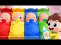 Neo Takes Care of Little Sisters | Baby Care | Learn Colors | Nursery Rhyme & Kids Songs | BabyBus