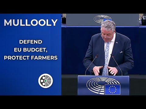 Ciarán Mullooly: Defend CAP and 1.27% GNI EU Budget