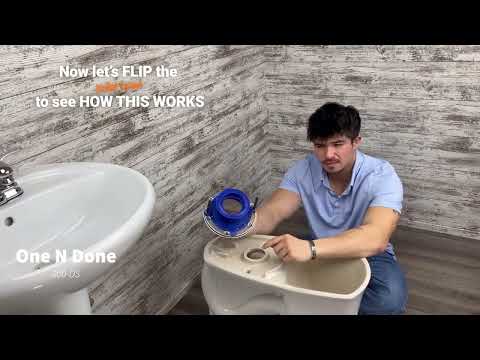 How a Wax Free One and Done Toilet Seal Works