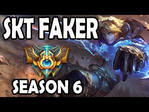 SKT T1 Faker Ezreal vs Jayce MID Ranked Challenger Korea