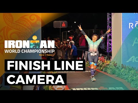 AG Finish Line Camera | 2025 IRONMAN World Championship, Kona, Women's Edition