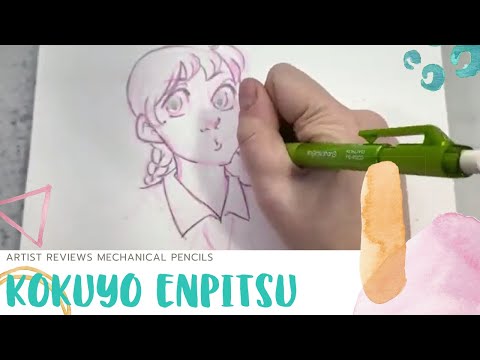 Kokuyo Enpitsu- Artist Reviews Mechanical Pencils