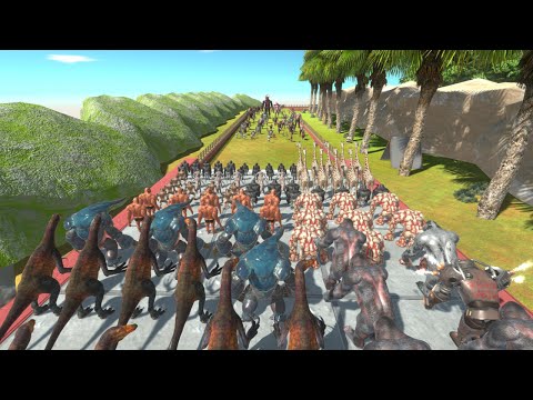 Challenge Mele Unit vs Weapon Unit - Animal Revolt Battle Simulator