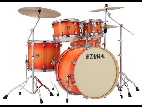 Tama Superstar Classic (5pc shell pack) in Tangerine Lacquer