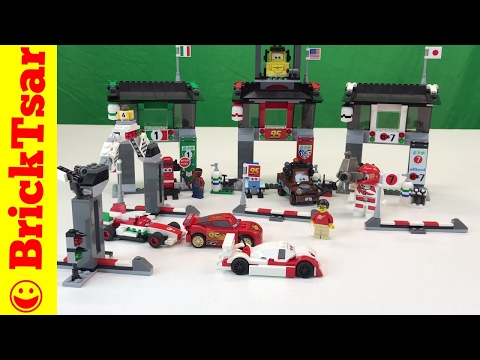 LEGO Disney Cars 2 8679 Tokyo International Circuit Set-Shu Todoroki,  Lightning McQueen