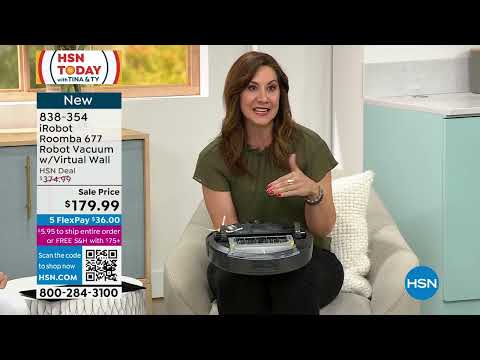 iRobot Roomba 677 Robot Vacuum with Virtual Wall