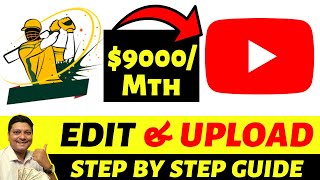 Upload Cricket Highlights Video On YouTube & Earn $9000 Per Month   Complete Process Step By Step 🔥🔥