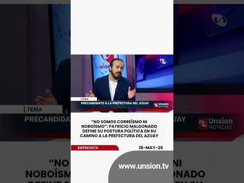 Patricio Maldonado: “No tenemos afinidad con el correísmo ni con el noboísmo”