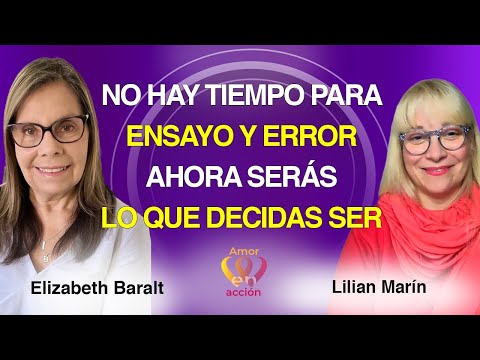 NO HAY TIEMPO PARA "ENSAYO Y ERROR". Lilian Marín con @ElizabethBaralt  #lineasdetiempo