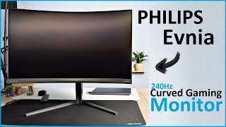 Schnelles Gaming: Philips Evnia - 240Hz Curved Gaming Monitor 27M2C5500W/01 im Test /Moschuss.de