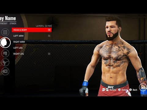 UFC Career Mode - CREATING THE ULTIMATE FIGHTER - Part 1