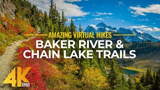 This is a 4k first person POV hike of the Baker River Trail