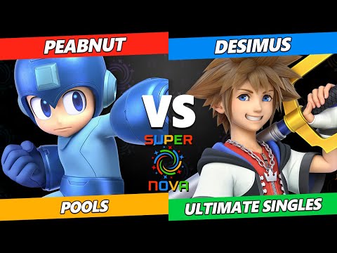 Supernova 2025 - Peabnut (Mega Man) Vs. Desimus (Sora) Smash Ultimate Tournament