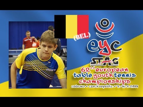 TRETIAK Nazar UKR - GILTIA Tim BEL 2019 European Youth Championships