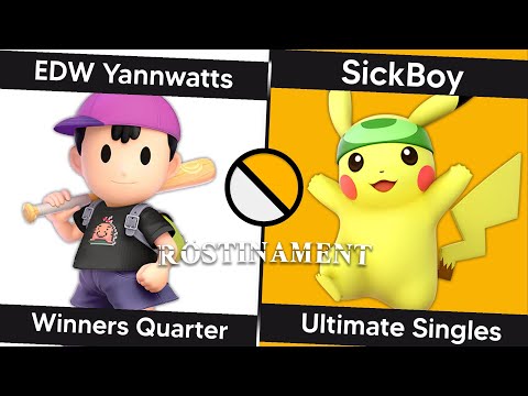 Deep Frozen Röstinament - W Quarter - EDW | Yannwatts (Ness) Vs. SickBoy (Pikachu)