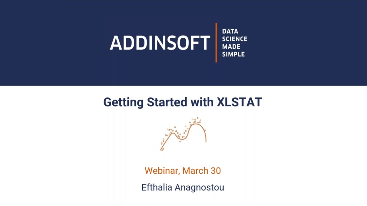 Getting started with XLSTAT - Webinar Preview