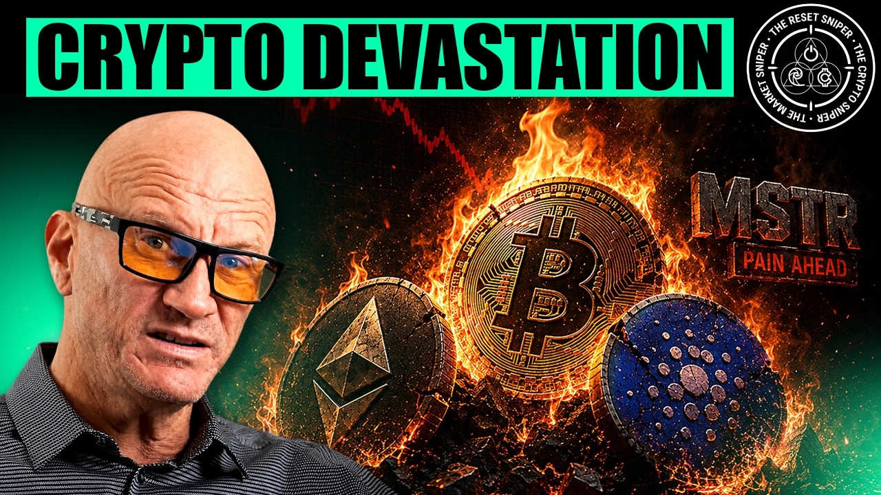Bitcoin Sub $23K & ETH Sub $600? P&F Downside Targets + ADA DEVASTATION & MSTR Pain Ahead!