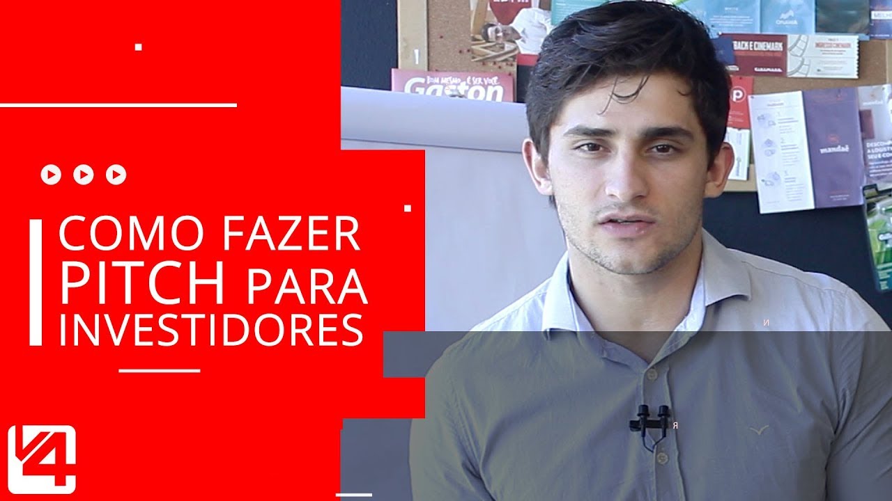 Como fazer um PITCH e apresentar IDEIAS para INVESTIDORES | V4 COMO FAZER