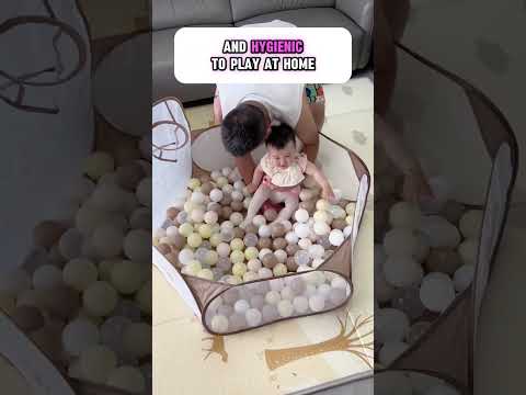 You no longer have to go to the playground to play ocean balls. It is clean and hygienic to play