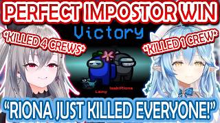 [All PoVs] Riona & Lamy Fool Everyone and Walk Away With the Impostor Win in Hololive Among Us