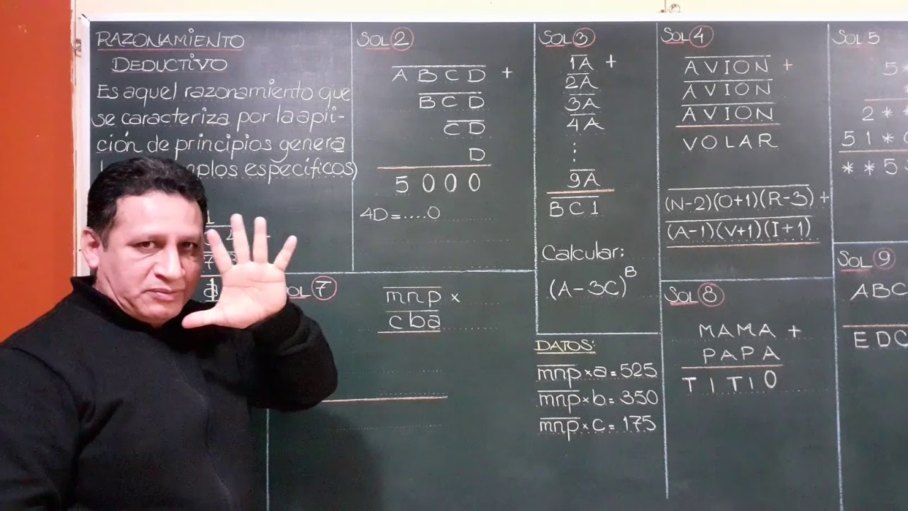 RAZONAMIENTO DEDUCTIVO