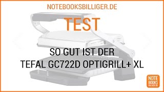 Tefal Optigrill+ XL GC722D34 - відео 2