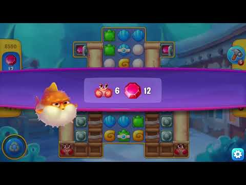 [FISHDOM Walkthrough] Level 6590 Super Hard