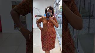 Batiki t-shirt dress style #zamakalefashion #africanfashion #africanfashiondresses
