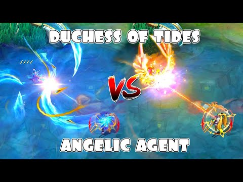 Lesley Duchess of Tides VS Angelic Agent Skin Comparison