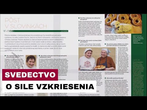 ZHRNUTIE NAJNOVŠIEHO VYDANIA ČASOPISU SLOVO