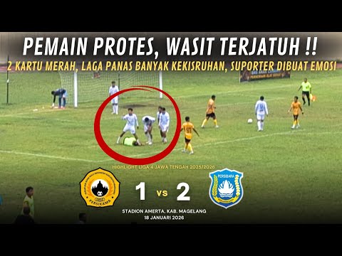 MOMEN LANGKA!! WASIT JADI KORBAN | PERSIKAMA vs PERSIBARA | LIGA 4 JAWA TENGAN 2026