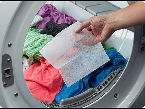 image-How many dryer sheets do you put in?