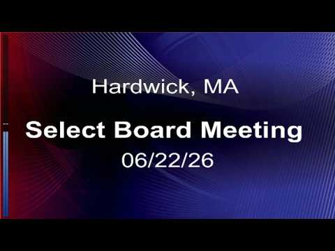 From the Select Board