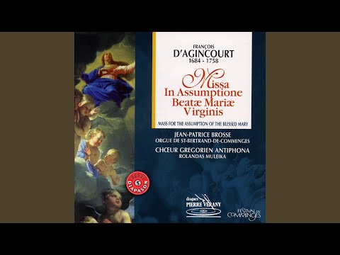 Missa in assumptione beatae mariae virginis : Kyrie 1er ton (Plain jeu plain-chant fugue...