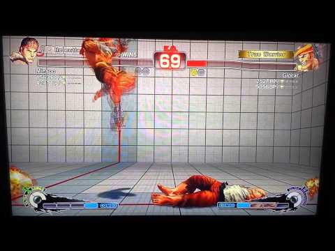 *THE TROLL SERIES* SSF4 AE 2012 Minsoo (Ryu) Winning the whole Match Only Using DP