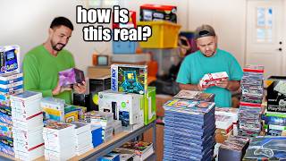 We bought the CLEANEST video game collection EVER