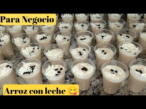 Arroz con leche para vender / Postres para negocio