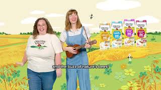 Organic Valley Coffee Creamers made with Peace, Love and Oats!