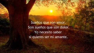 Camilo Sesto - Quieres Ser Mi Amante LETRA CANCION