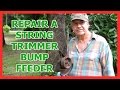 Repair a string trimmer bump feeder 