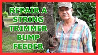 Repair a string trimmer bump feeder