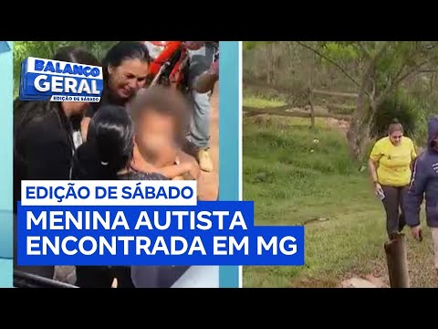 Four-year-old girl with autism found after being missing for two days in Minas Gerais.
