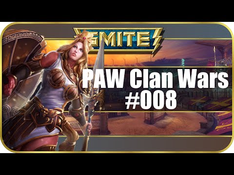 Smite #021- PAW Clan Wars #008 ft. Gamehunter[3/5] | Athena | Arena