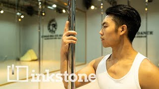 From construction worker to China's pole dance king