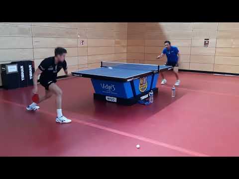 Darko Jorgic and Bojan Tokic training in Saarbrucken. 3xB-B, 1F, 1middle.