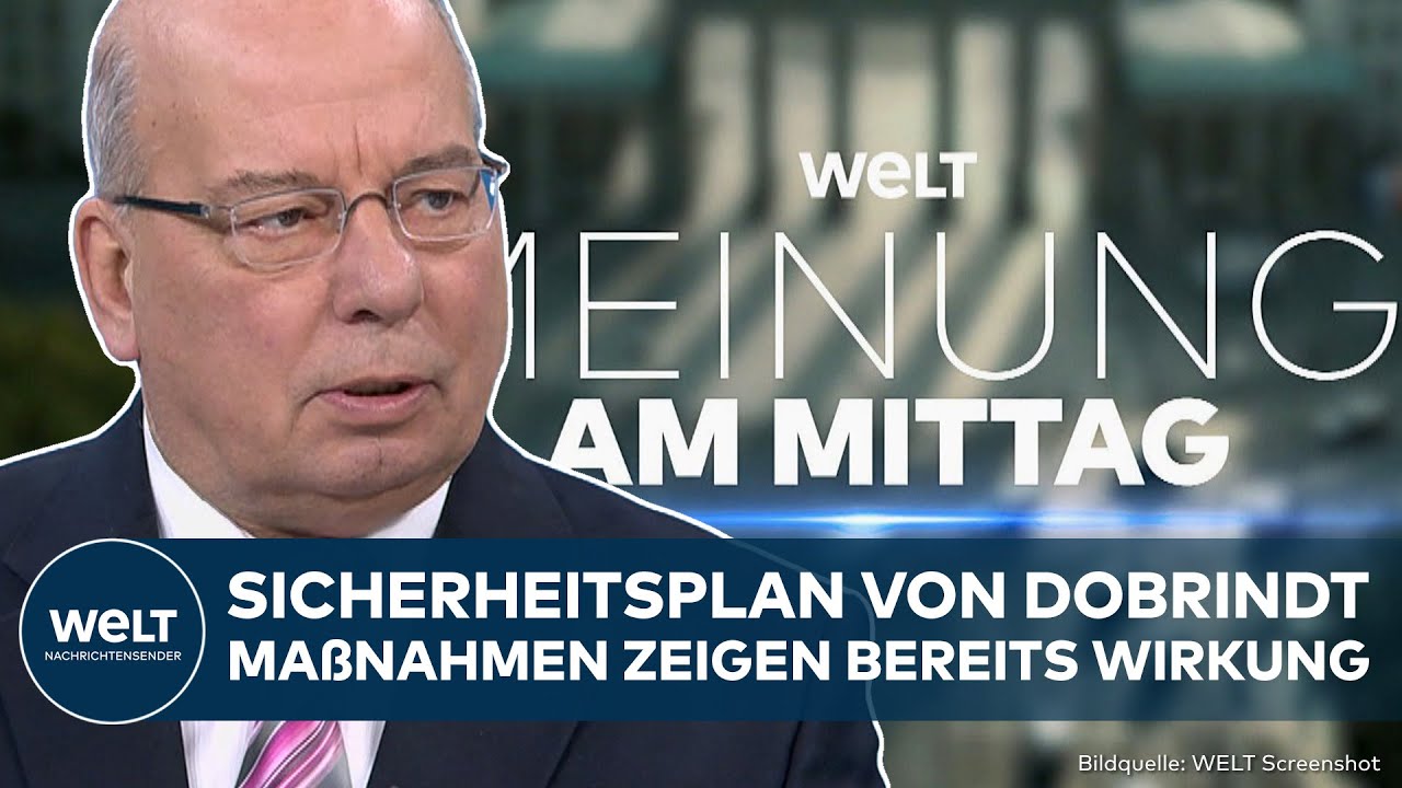 MEINE MEINUNG: Sicherheit in Deutschland! Polizei lobt Plan von Dobrindt! Maßnahmen zeigen Wirkung