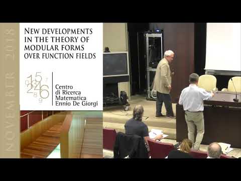 New developments in the theory of modular forms... - 5 November 2018