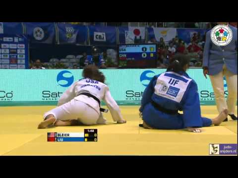 Judo 2013 World Championships Rio de Janeiro: Bleier (USA) - Liu (CHN) [-78kg]